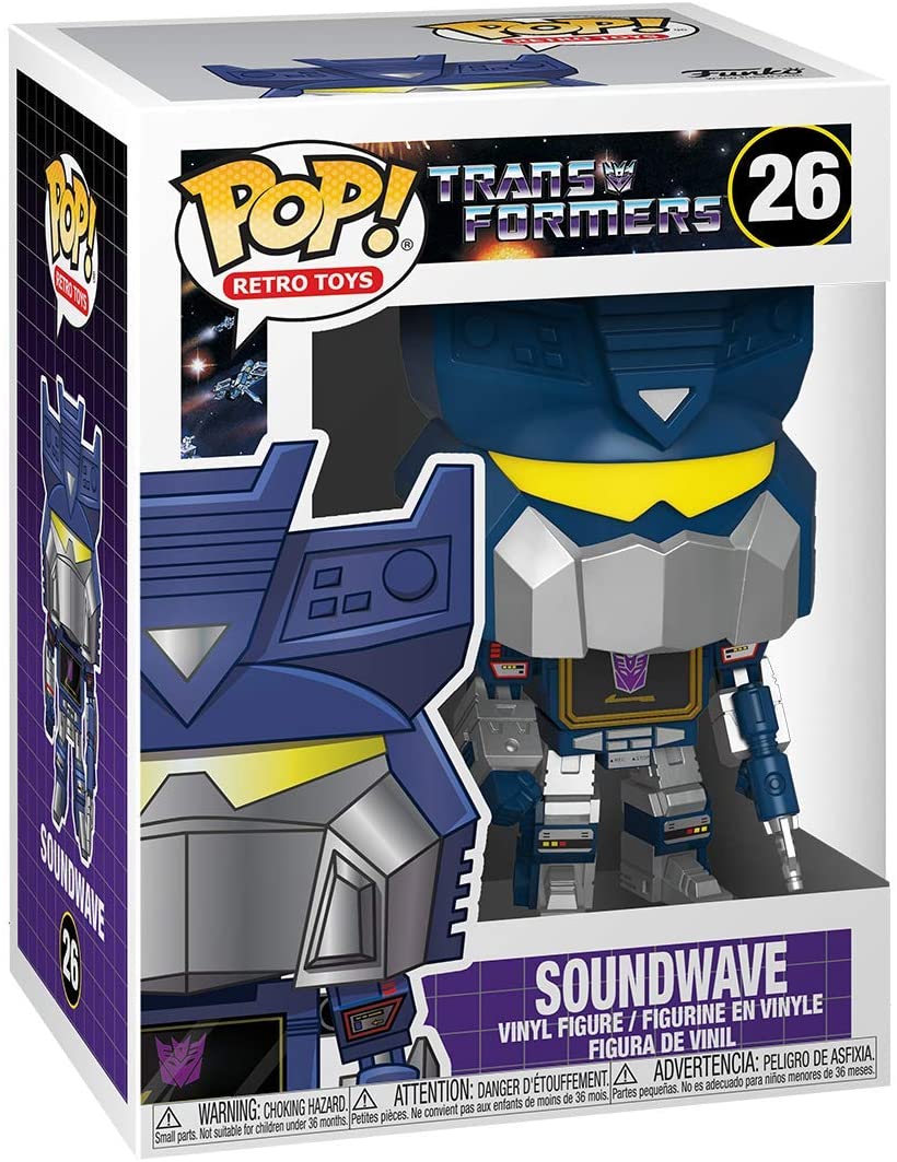 Retro Toy Pop3形態セット Amazon.com: Funko Pop! Retro Toys: Transformers - Jazz